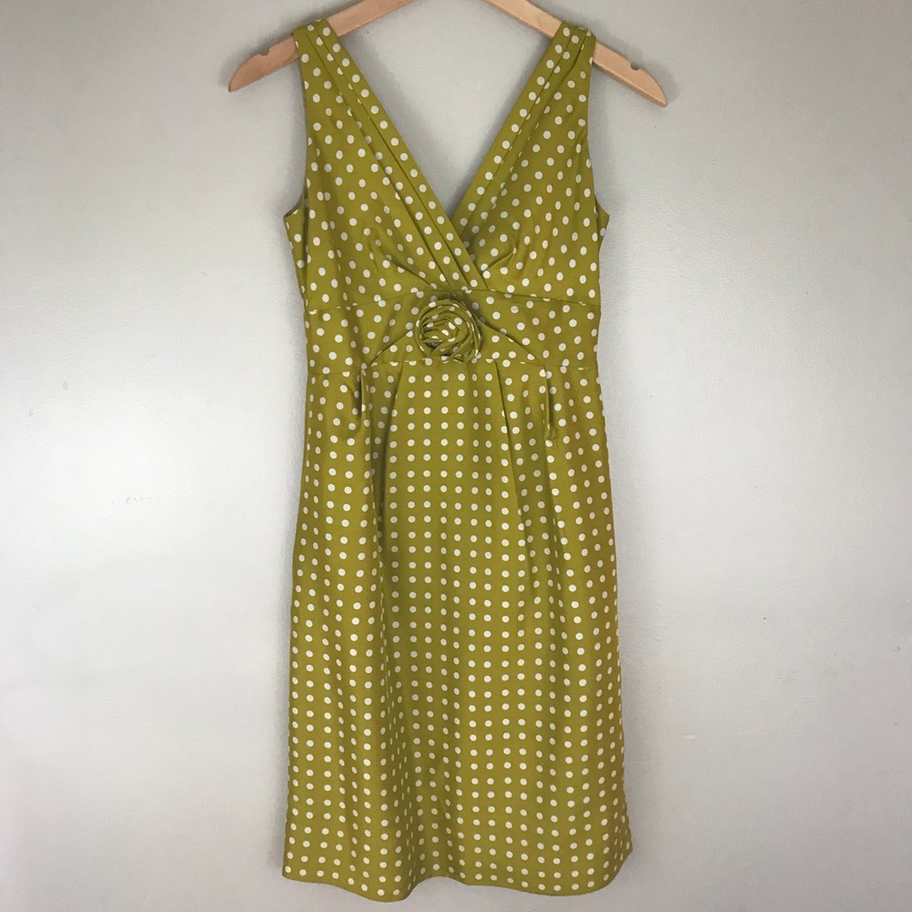 J Crew polka dot dress